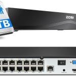IRON NVR 16-Channel 4K + 4TB